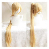Fairy Tail Lucy Heartphilia Cosplay Perücke Erdigen Gelb 60cm